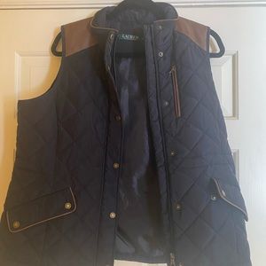 Equestrian quilted vest Ralph Lauren (Lg Petite)